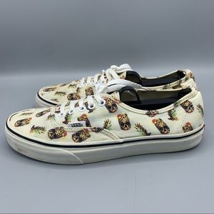 Vans Drained & Confused Skull Pineapple Women 9